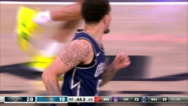水土不服突然断片 魔术一波13-0小高潮打懵鹈鹕