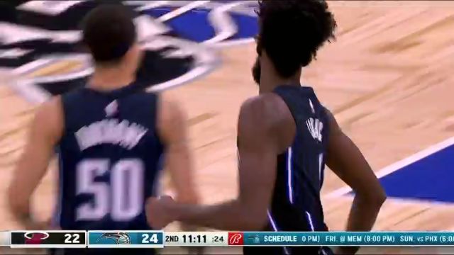 热火vs魔术第2节中文解说回放