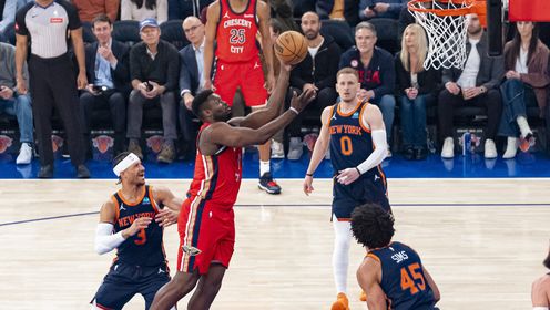 《NBA全场集锦》【原声】鹈鹕115-92尼克斯 鹈鹕大胜尼克斯迎东部客场开门红