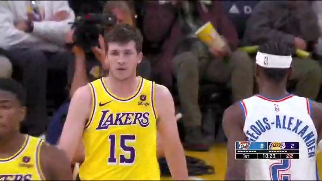 雷霆vs湖人英文原声全场回放