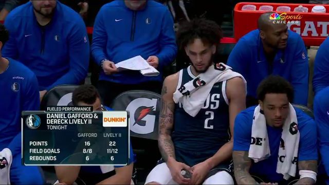 独行侠vs公牛第4节英文原声回放