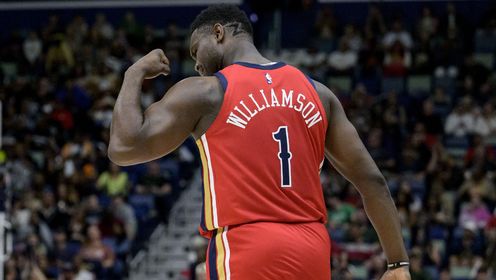 《NBA全场集锦》【球星】锡安vs开拓者集锦 飞天遁地制霸内线狂取26+10