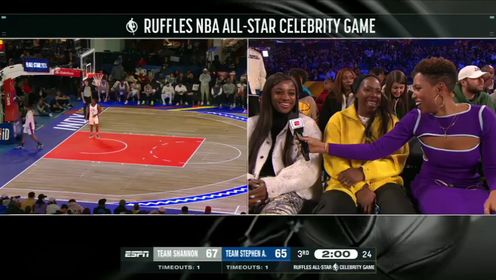 《NBA全场集锦》【回放】NBA全明星名人赛第3节英文原声回放