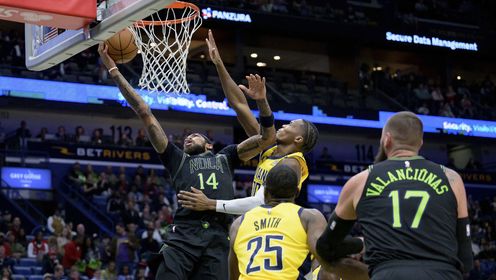《NBA全场集锦》【原声】步行者102-129鹈鹕 鹈鹕全民皆兵以极高命中率击败步行者