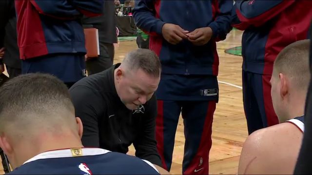 NBA常规赛：掘金vs凯尔特人第2节英文原声回放
