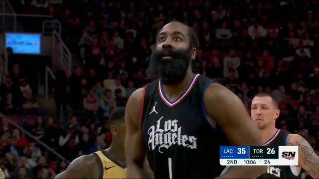 快船vs猛龙二路皓篮球解说全场回放