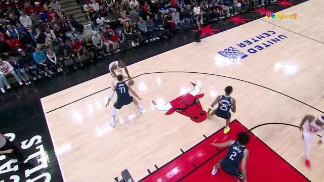 杀人还要诛心！德罗赞单挑东契奇翻身后仰打成2+1