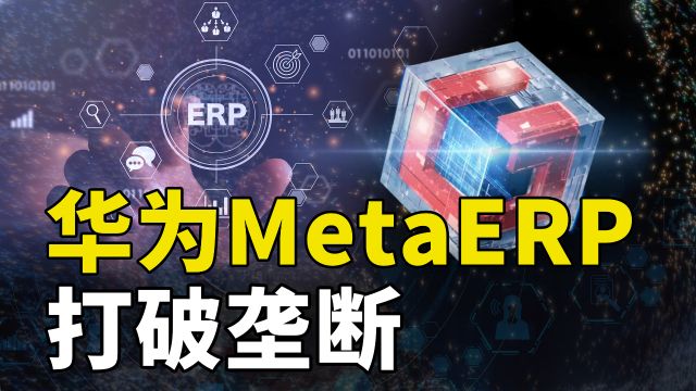 全球替换,打破西方垄断,华为MetaERP如何研发的?