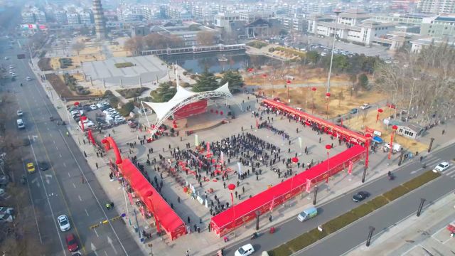 冬季“黄河大集ⷧ揤𙐦ž㥺„”暨网上年货节ⷮŠ滕州市首届酱醋文化节启动