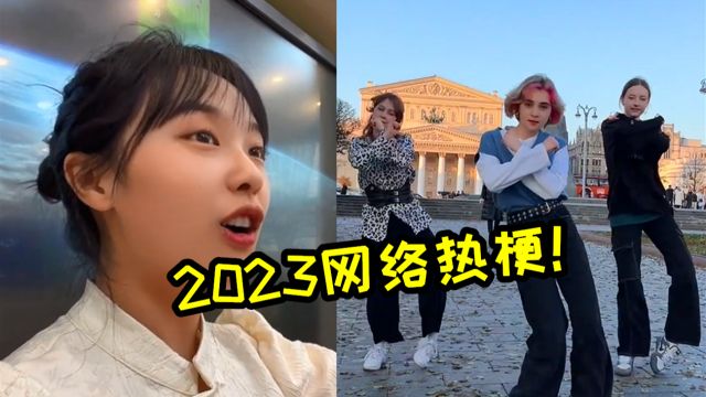 盘点2023最火网络热梗,首首播放破亿,网友:听得想吐