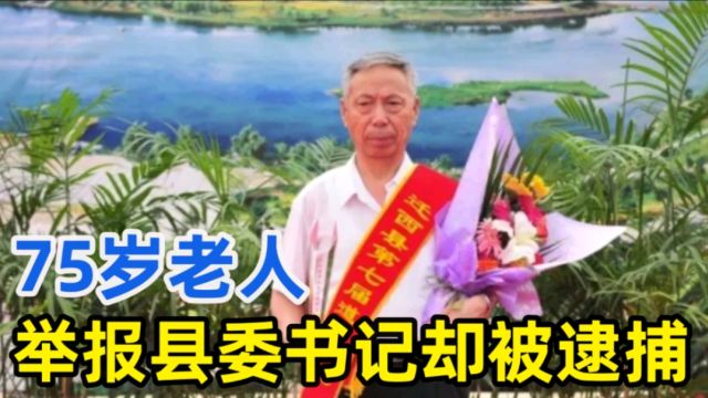 河北75岁老人举报县委书记,却被逮捕并提起公诉,暴露出5个问题