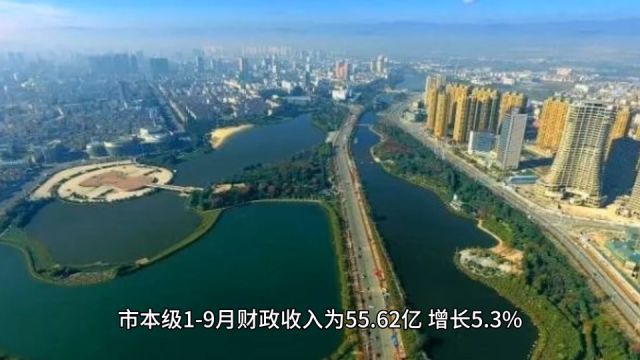 2023年19月玉溪各地财政收入,红塔区总量出色,新平增速第一