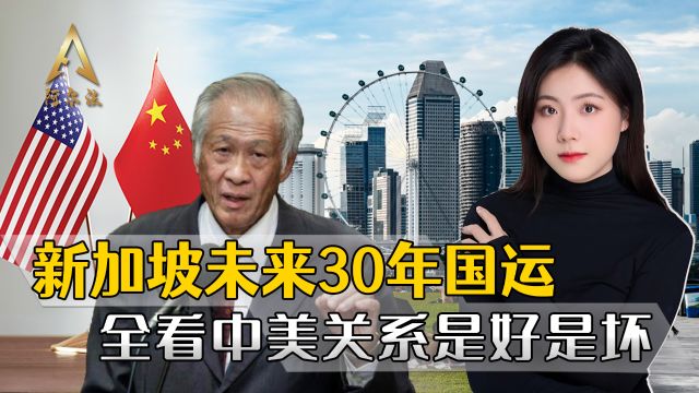 新加坡防长坦言:中美一旦开战,新加坡未来30年都会暗淡无光