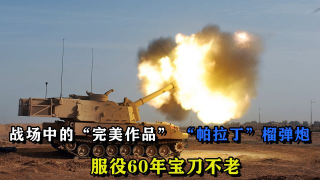 M109“帕拉丁”榴弹炮,战场中的“完美作品”,服役60年宝刀不老