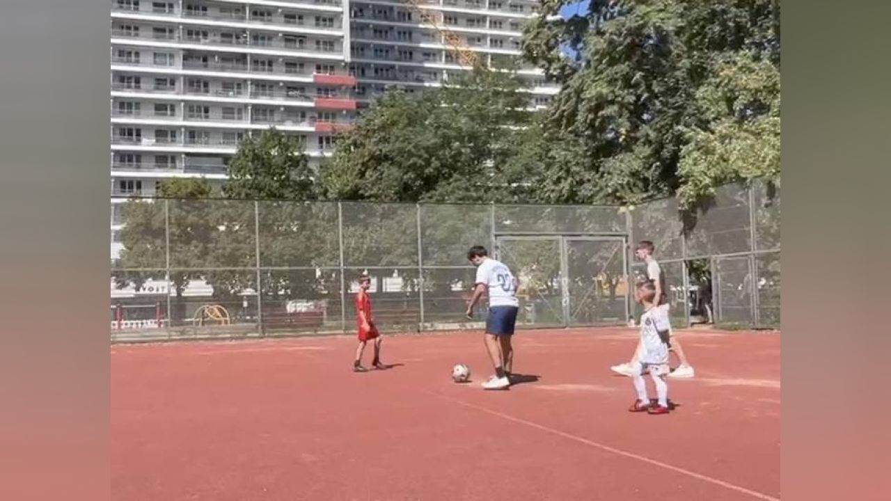 欧洲杯决赛日,潮新闻记者体验德国街头足球