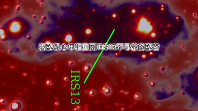 揭秘银心年轻星团IRS13不寻常的秘密