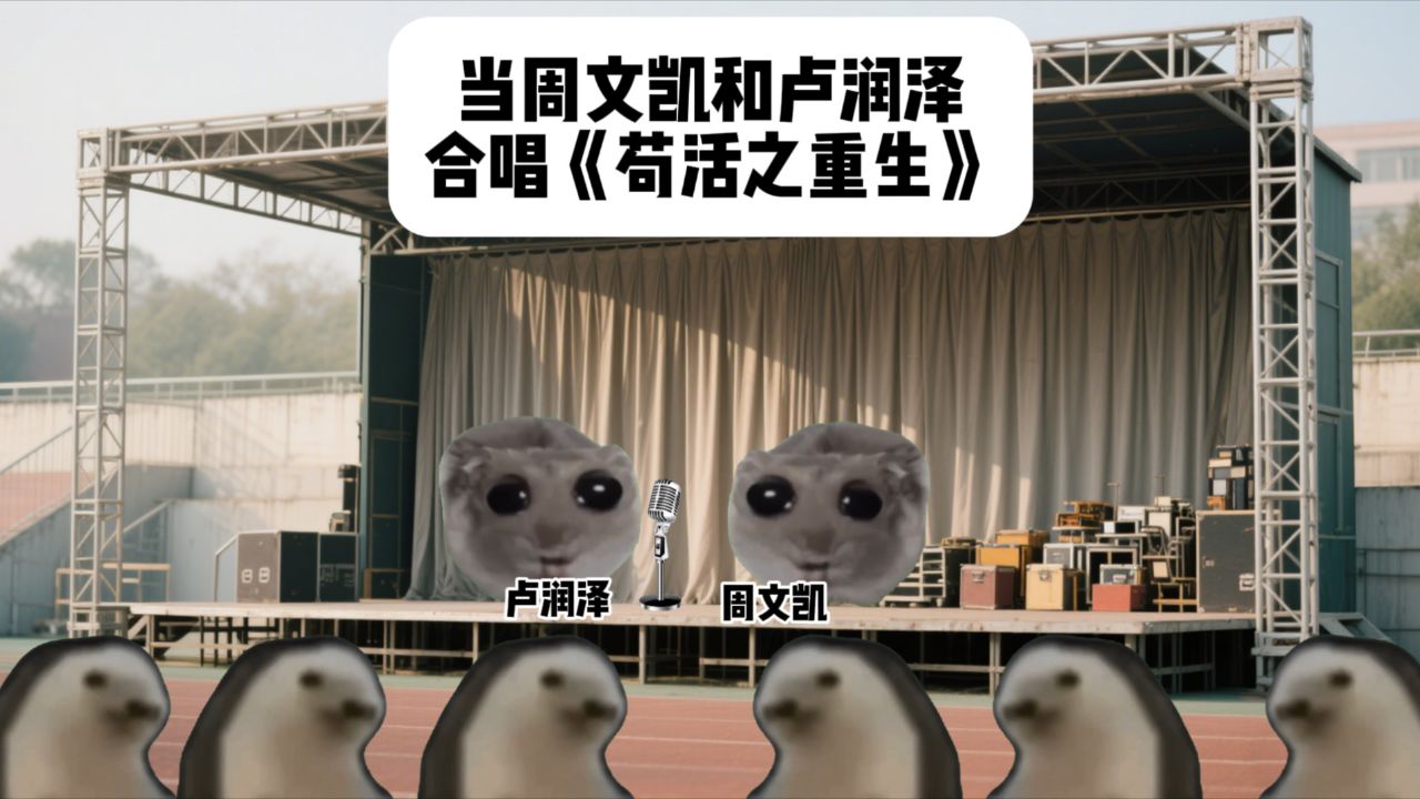 当周文凯和卢润泽合唱《苟活之重生》_高清1080P在线观看平台_腾讯视频