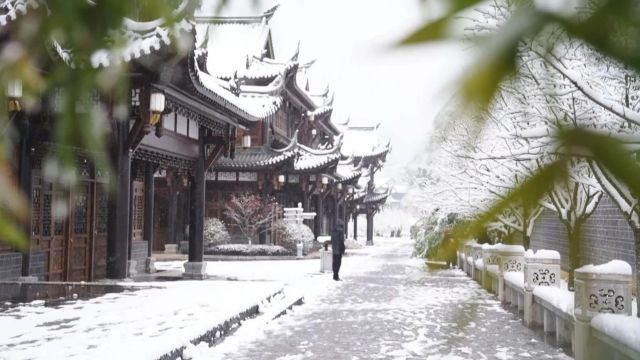 我市迎来2024年首场降雪