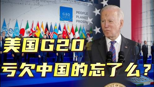 G20峰会是如何诞生的？当年恳求中国，四万亿恩情美国忘了么？