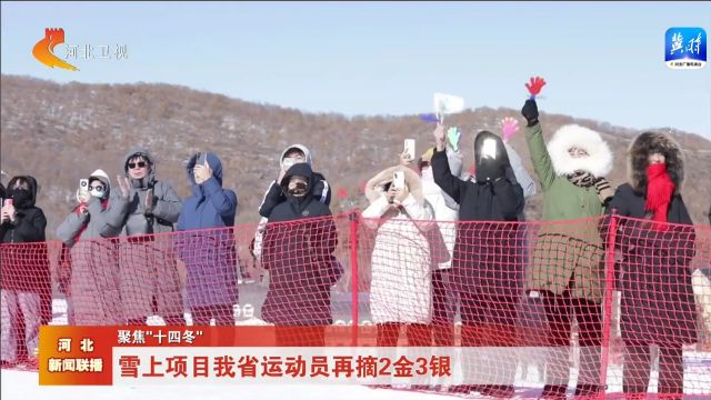 聚焦“十四冬” | 雪上项目河北运动员再摘2金3银