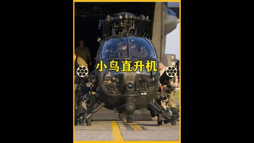 小鸟直升机：美军快速反应部队的标配，因“黑鹰坠落”而一战成名