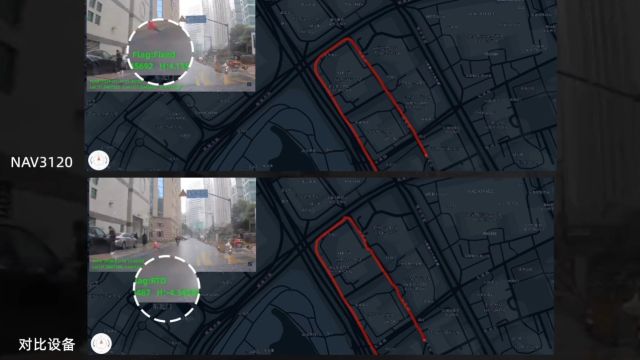 导远电子 GNSS 模组城市道路测试