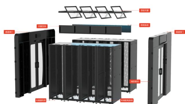 模块化数据中心集成热通道 新尚品冷通道安装视频