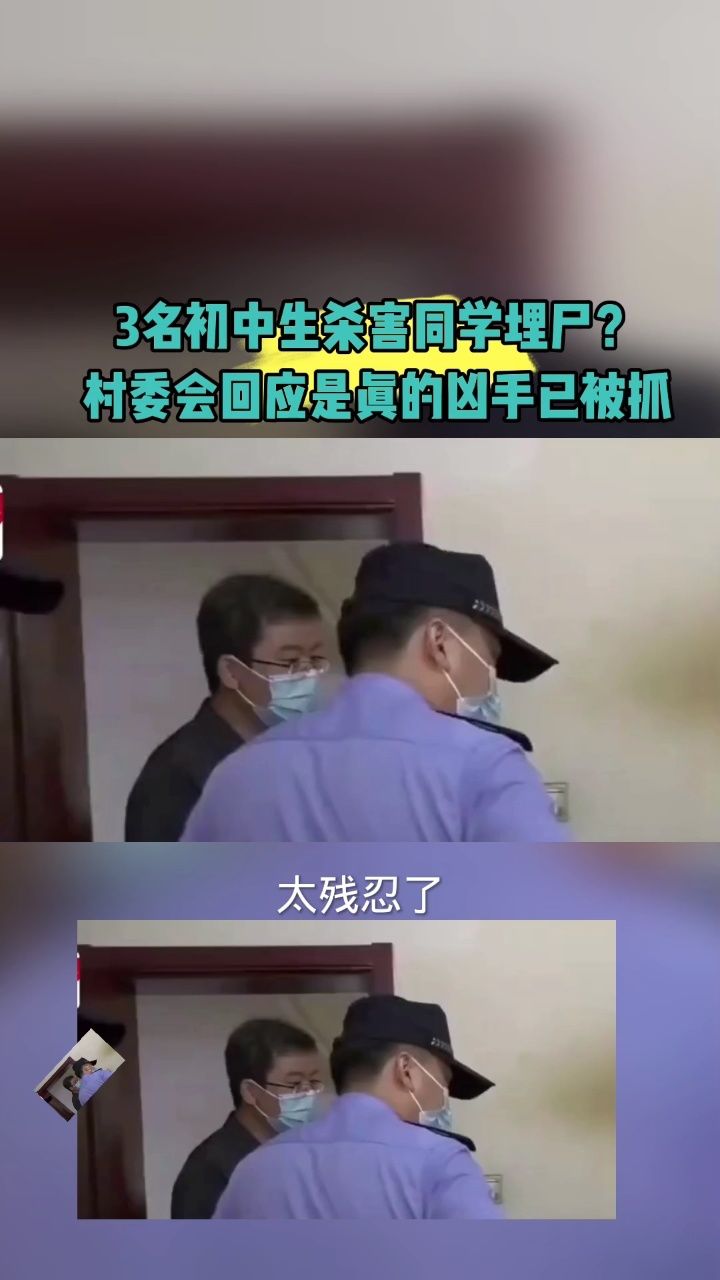 3名初中生杀害同学埋尸校园欺凌"正义