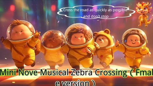 Mini Nove Musical Zebra Crossing（Fmale version）