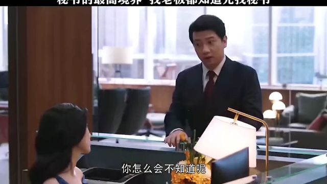 秘书的最高境界找老板都知道先找秘书