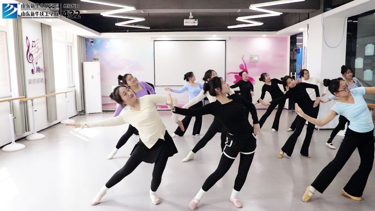 山东新华幼师舞蹈展示
