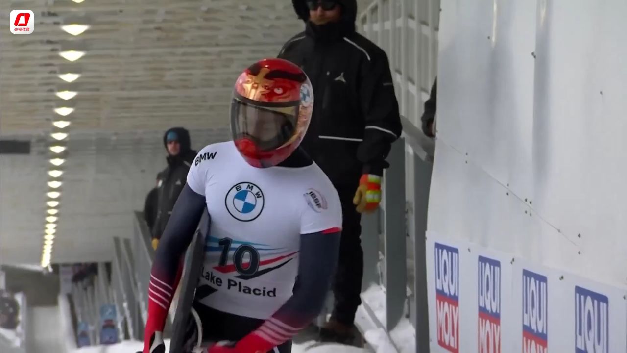 雪车世界杯普莱西德湖站:殷正夺得男子钢架雪车冠军