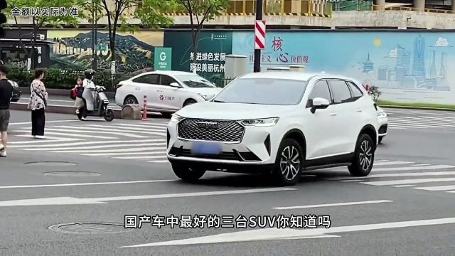 国产最好的suv