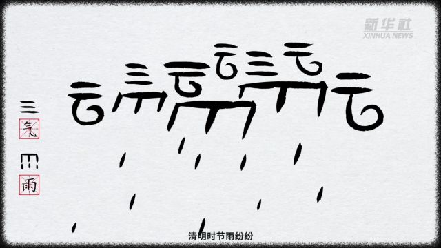 甲骨文“画”节气:清明