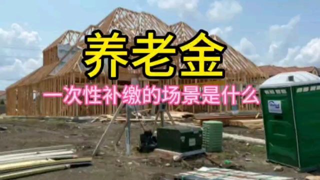 2024年社保一次性补缴有哪几种情况