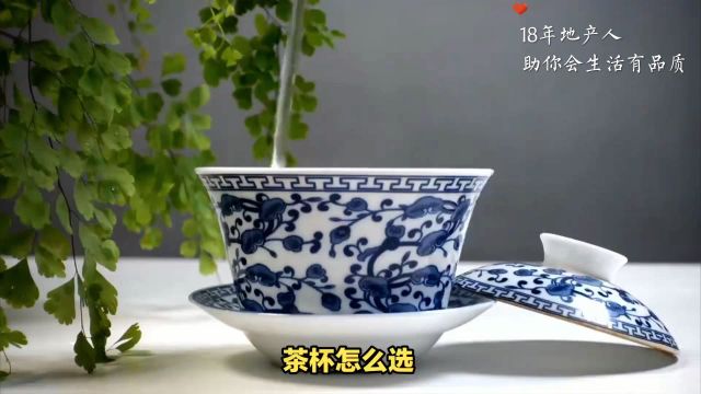 茶艺小百科:选对茶杯,让你的每一次品饮都如诗如画