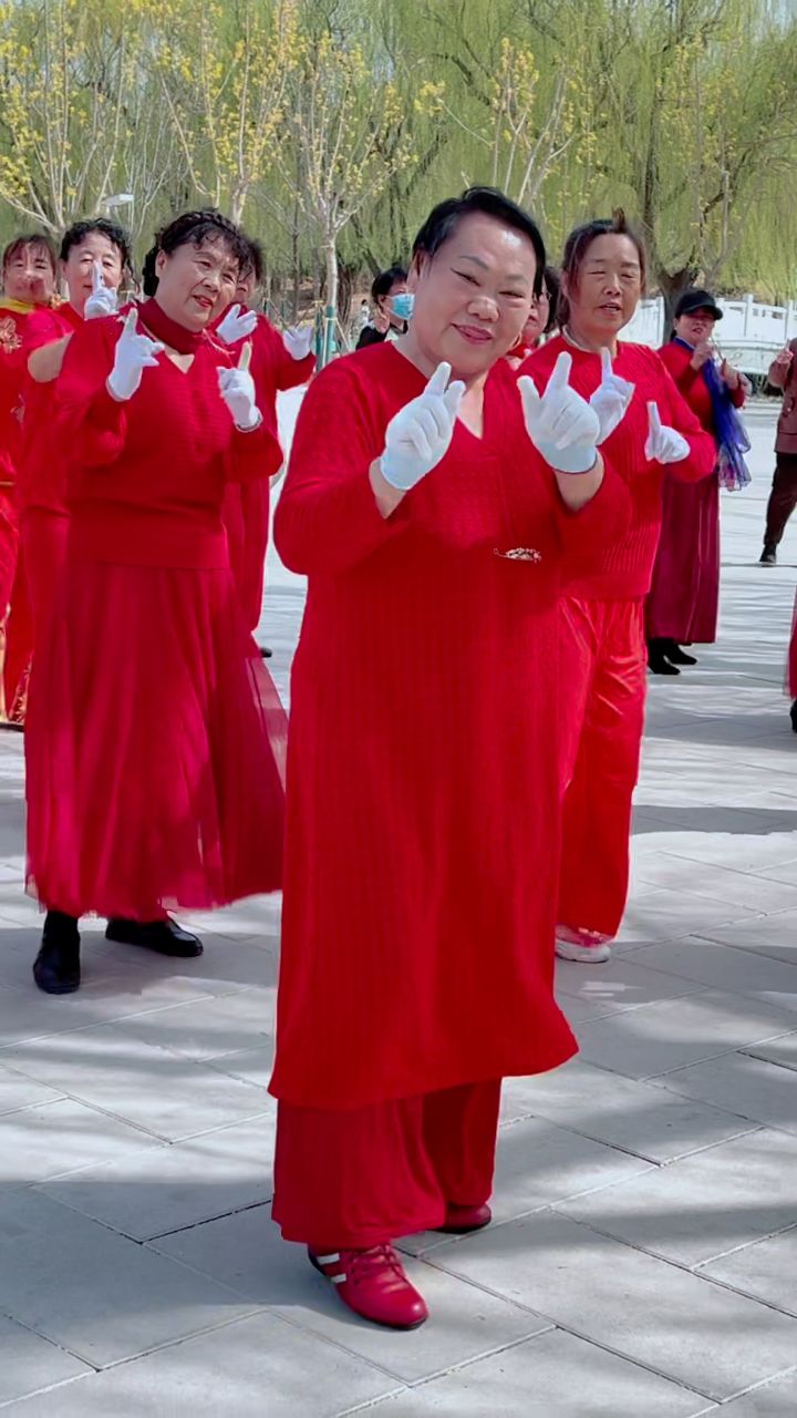 标准中国大妈形象服装图片