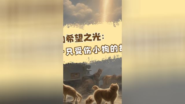 帕特的希望之光:一只受伤小狗的故事 #汪星人