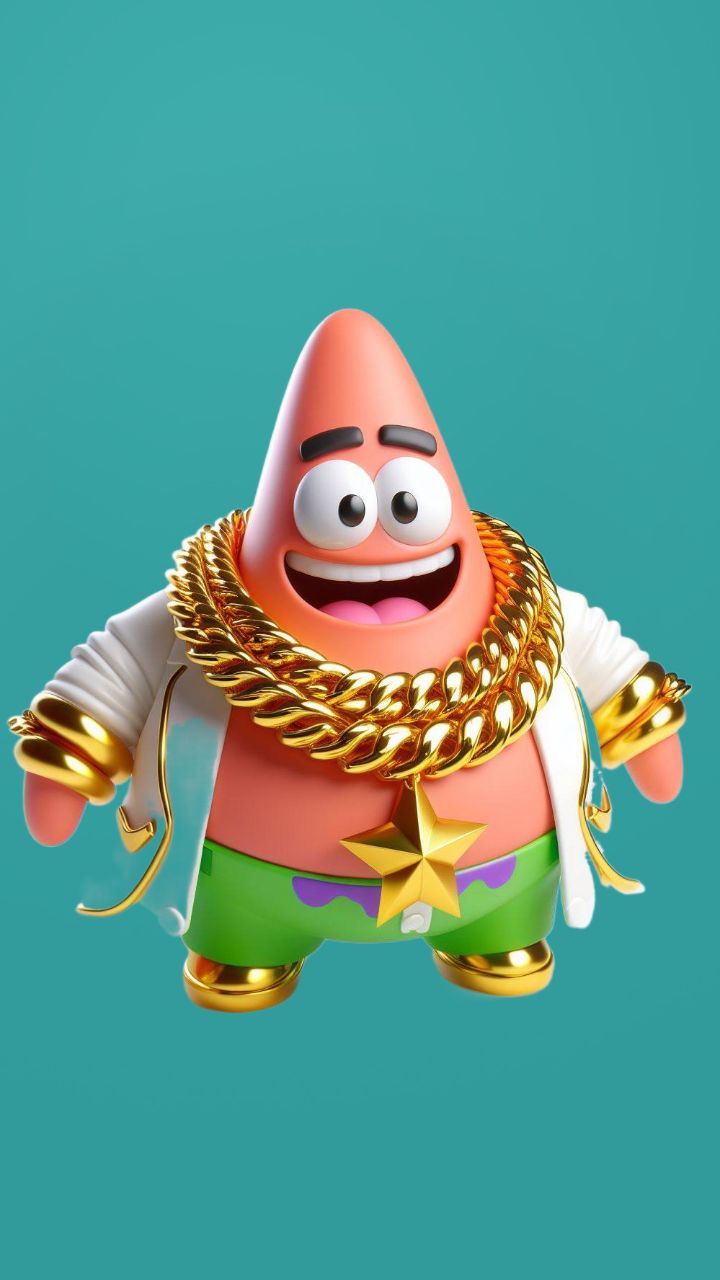 穷困潦倒的派大星