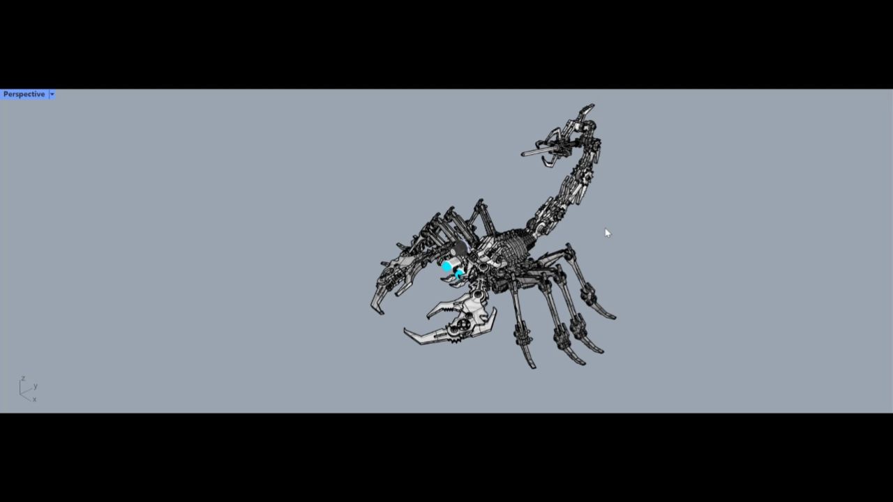 仿生蝎形机器人