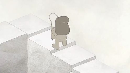 一个无限循环的阶梯,却永远都走不到头,女孩凭借一条鱼发现奥秘