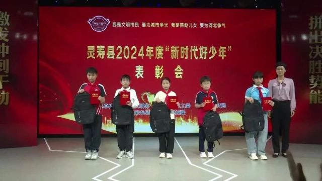 我县举办2024年度“新时代好少年”表彰大会