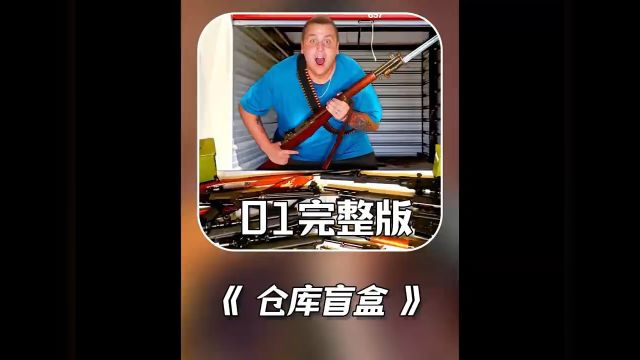 男人重金买下仓库盲盒,竟开一个军火库