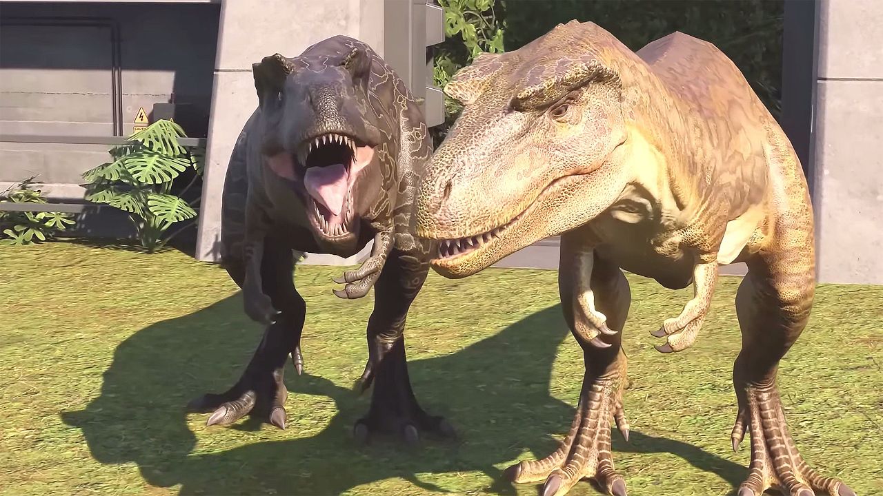 异特龙,虔州龙,梁龙,马门溪龙—游戏:侏罗纪世界进化