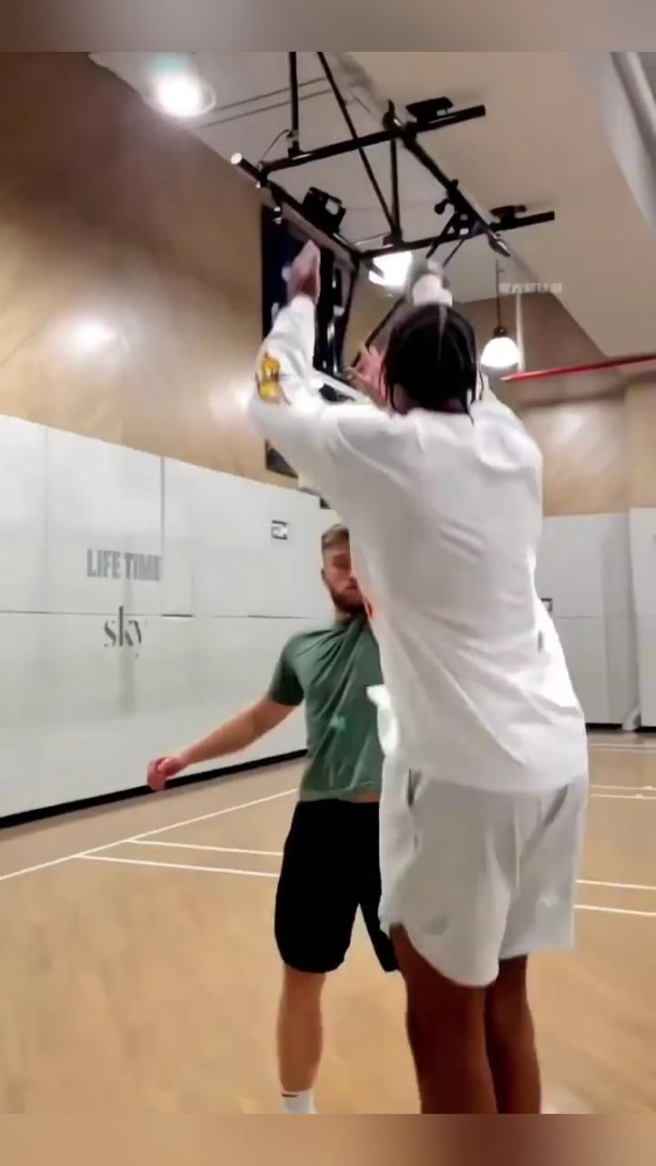 甜瓜安东尼 投篮训练鉴赏