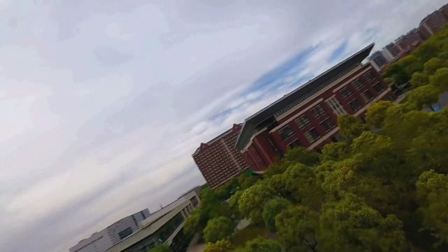 带你一起飞建桥#上海建桥学院#大学校园#学校风景#大疆avata#穿越机航拍