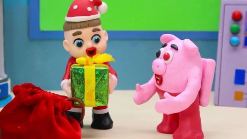 猪猪好期待 是什么神秘的圣诞礼物呢