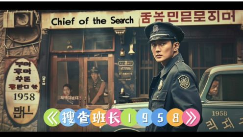 2024年最新韩剧《搜查班长1958》，正义刑警猖狂至极，仅靠一股狠劲疯狂挑衅领导！