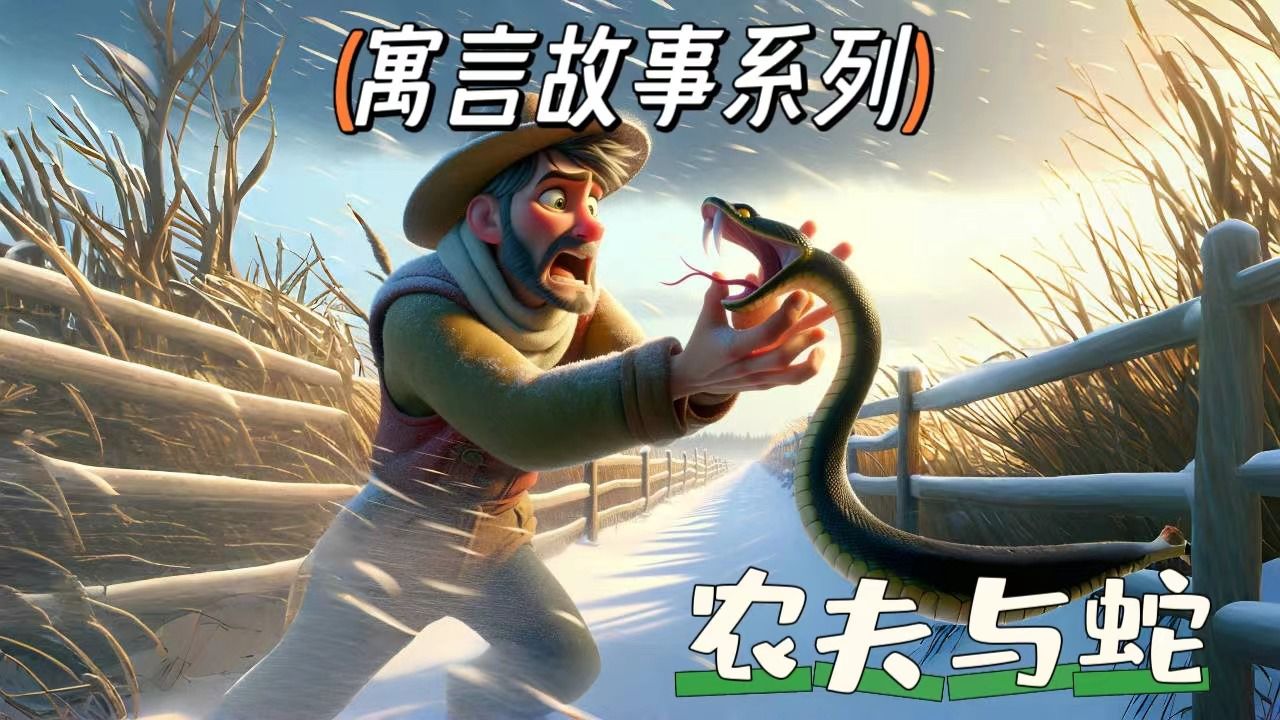 寓言故事系列《农夫与蛇》