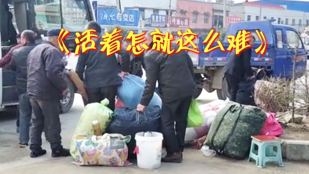 《活着怎就这么难》(制作 海笑 2024 05 24)